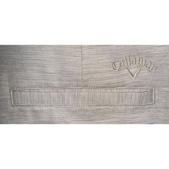 Callaway Mens Shorts Size 30 Tan 9" Opti Dri Golf Performance Stretch Wicking - Picture 4 of 7